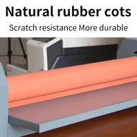 Laminateur manuel 650/700/750/1000/1300 mm pour affiches PVS, machine à plastifier à froid avec pression réglable, modèles de haute précision