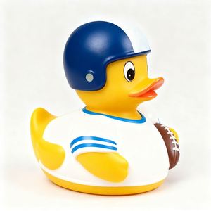 Jouets de bain pour enfants en gros en promotion : Petits canards jaunes et formes de ballons de rugby - Product Image 2