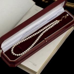 Collier polyvalent en perles d'eau douce naturelles pour femme, design de niche de luxe léger, idéal pour l'automne et l'hiver - Product Image 5