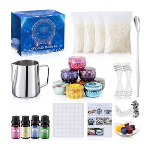 Natural Wax <b>Candle</b> Gift Set Premium Jar Packaging for Home Styling Wedding Boutique Collection Showcase Display - Product Image 6