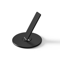 Nouveau support de chargeur sans fil magnétique 2026 avec support pliable, 360° °   Support magnétique rotatif pour téléphone de bureau