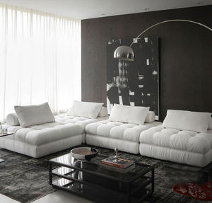 Sofá cama Cloud Couch Juego de muebles sofás minimalistas modular seccional plumón relleno cojín interior sala de estar - Product Image 2