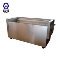 Commerciële industriële wasmachine voor fruit, mango's, groenten, aardappelen, tomaten, wortelen / groentewasser / fruitwasmachine