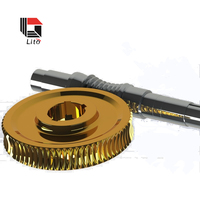 Tùy Chỉnh/Tiêu Chuẩn Globoid Worm Gears SS 304 303 316 Globoid Worm Gear Shaft Nhà Cung Cấp