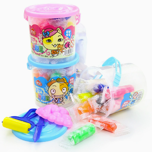 Plasticine and Tool <b>Kit</b> 12 Colors Clay Set for Kids Age 5 to 7 Years Unisex Playdough Crafting Toys - Product Image 1