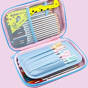 Large Capacity Waterproof Custom Kids <b>Pencil</b> <b>Case</b> EVA School Cute Pen Pouch - Product Image 3