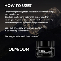Gummies de Shilajit de l'Himalaya OEM pour le soutien immunitaire et la gestion de l'énergie, certifiées GMP