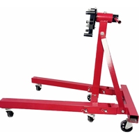 Support de grue de moteur à engrenages robustes outil de support de cric de séparateur de roulement rotatif pour la réparation et l'entretien de voitures et de motos
