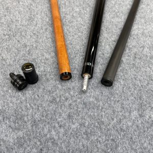 Nuevo Taco de <span class=keywords><strong>Billar</strong></span> SAIXIAOER de Fibra de Carbono 1/2 Split con Junta Radial de Doble Eje y Punta de 12.5mm para Adultos - Product Image 4