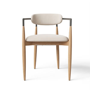 Sageliving-Juego de mesa de comedor moderno de madera maciza con sillas tapizadas <span class=keywords><strong>para</strong></span> cocina y comedor, muebles <span class=keywords><strong>para</strong></span> el hogar - Product Image 3