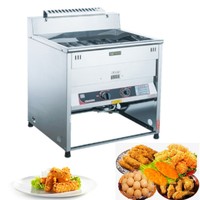 Philadelphie restaurant électrique friteuses aliments frits poulet empanada friteuse machine de pommes de terre puces gaz friteuse commerciale
