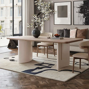 <span class=keywords><strong>Table</strong></span> à manger en bois moderne minimaliste haut de gamme <span class=keywords><strong>6</strong></span> places Grande <span class=keywords><strong>table</strong></span> rectangulaire en bois Meubles de <span class=keywords><strong>cuisine</strong></span> Tables à manger pour <span class=keywords><strong>6</strong></span> <span class=keywords><strong>personnes</strong></span> - Product Image 5