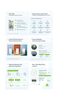Batería de Almacenamiento Dyness Powerbrick SC de 16 kWh, 51.2 V, 314 Ah, Batería Lifepo4, 8000 Ciclos, 10 Años de Garantía, Compatible con Inversores Solis y Deye - Product Image 5
