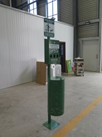 Vente chaude Pet Déchets Station Jardin Pet Poubelle Chien Chat Déchets Sac Distributeur Boîte