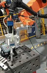 Robot de soudage industriel 6 axes de 2 m avec précision de 0,03 mm et machine de soudage NBC350 - Product Image 6