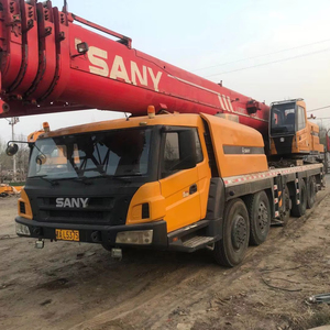 Grue mobile hydraulique Sany 100t d'occasion abordable avec un excellent prix, idéale pour les grands projets de construction - Product Image 1