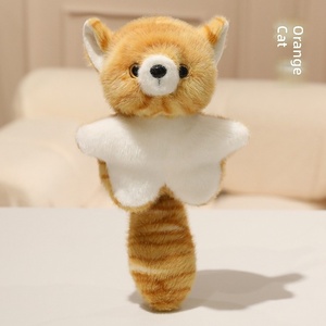 Marionnette en peluche douce en forme d'écureuil, jouet en peluche pour enfants, cadeau de fête - Product Image 6