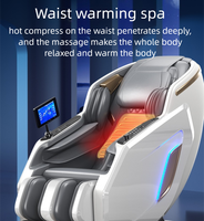 YS-C04 Kursi Pijat Elektrik Zero Gravity 4D Portabel dan Lipat untuk Seluruh Tubuh dengan Pemanas Roller dan SPA Kaki