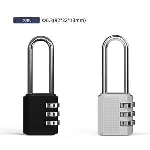Lucchetti Combinati Resistenti, <span class=keywords><strong>Lucchetto</strong></span> a 3 Cifre con Codice Mindy Locks <span class=keywords><strong>Viro</strong></span>, Serratura Combo per Armadietti di Palestre e Scuole - Product Image 1