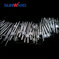 Para piezas de máquina de minería de cambio rápido Boart Longyear 1/4 adaptador de vástago sin llave hexagonal para taladro T38 liberación de acero 3 para roca