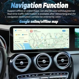 Autoradio Android avec écran tactile 12,3 pouces + 12,3 pouces pour Benz a CLA GLA X156 C117 2012-2018 Navigation GPS Lecteur multimédia 4G - Product Image 6