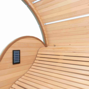Sauna Domestica a Infrarossi Lontani con Ioni Negativi Ai di Ultima Generazione a Prezzo di Fabbrica con Certificazioni RCM SAA EMC LVD ETL - Product Image 2