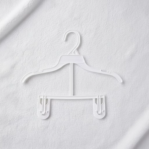 도매 일체형 플라스틱 옷걸이 아동 유아 수영복 바지 보관 휴대용 가방 가정용 옷장 - Product Image 2
