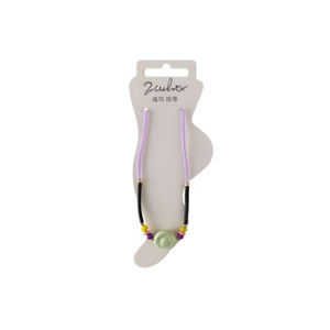 Cavigliera con Perline a Forma di Lumaca in Ceramica Colorata, 2 Pezzi per Colore, Gioielli alla Moda per Donne - Product Image 1