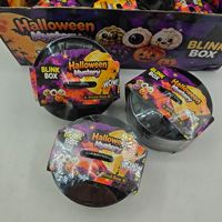 Boîte mystère de jouets squishy Halloween : Citrouille fantôme scintillante en maltose, à rebond lent, sensoriel, anti-stress, cadeau pour enfants