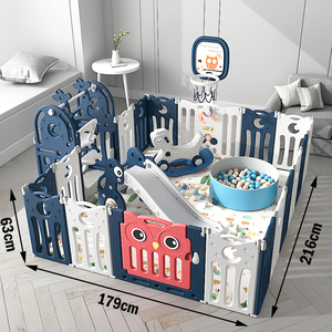 Parque de juegos moderno Feiqitoy para bebés, <span class=keywords><strong>valla</strong></span> de seguridad para juegos infantiles - Product Image 2