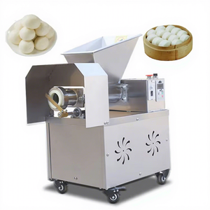 Machine à <span class=keywords><strong>pizza</strong></span> multifonctionnelle de qualité alimentaire pour la famille, diviseuse de pâte, rondeuse, coupeuse automatique, 20 PCS/MIN, 1500W, pour boulangerie et pain - Product Image 1