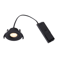 Spot encastré LED COB réglable sans scintillement en aluminium pour plafond, avec fonction de gradation, idéal pour l'Europe