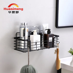 Estante de Almacenamiento para Baño Huasimeng, 50X30CM, de Esquina, Montado en la Pared, Rectangular, para Artículos de Aseo y Toallas, Resistente - Product Image 1