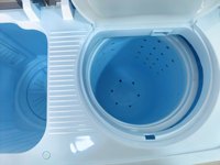 Lave-linge semi-automatique à double cuve, directement de l'usine, avec fonction séchage, personnalisation du logo pour les distributeurs mondiaux