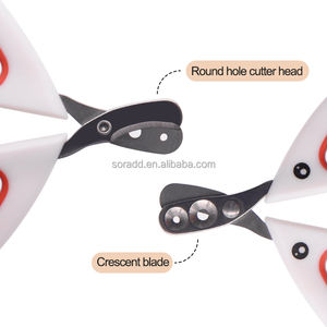 नया डिज़ाइन कस्टम लोगो प्यारा स्टेनलेस स्टील पेशेवर बिल्ली कुत्ता पालतू पंजा देखभाल नेल ट्रिमर क्लिपर - Product Image 4