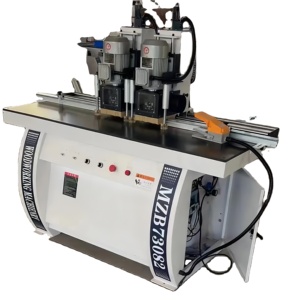 Máquina Perforadora Horizontal Eléctrica MZF73032 de Dos Cabezas para Trabajar la Madera - Product Image 4