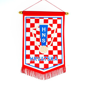 Bandera Doble de Tela de Cinco Esquinas de la Selección Nacional de Fútbol de Brasil, Argentina, Alemania, Holanda, Inglaterra y Francia 2026 - Product Image 4