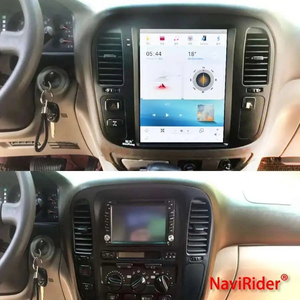 Écran vertical Android 12,1 pouces pour GPS de voiture Lexus LX470 Toyota LAND CRUISER LC100 1999-2002, autoradio, lecteur multimédia vidéo - Product Image 1