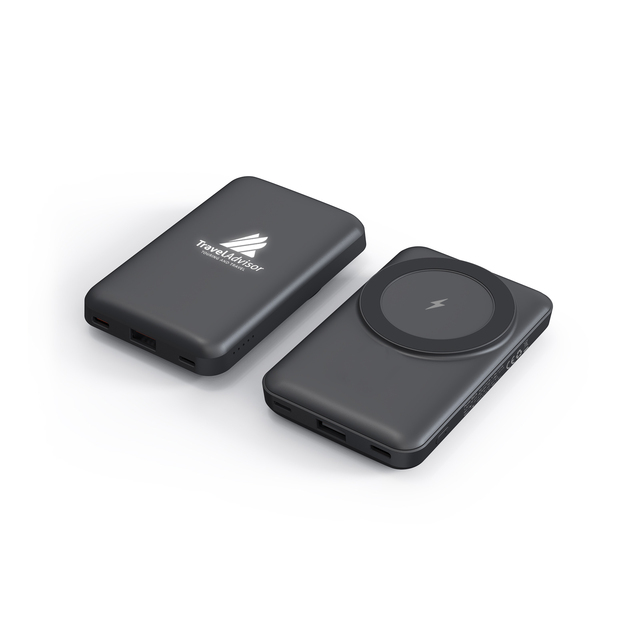 Wholesales Small Portable Magnetic Power Bank 10000mah Wireless Fast Charging Power Banks with Magnet Pocket Battery Charger
