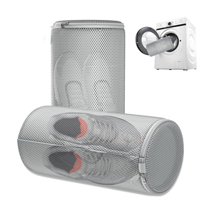Sac de lavage et de séchage pour chaussures en maille réutilisable avec logo personnalisé pour machine à laver - Product Image 1