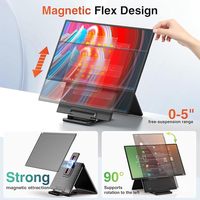 Moniteur portable 23,8 pouces en gros, 100 Hz FHD IPS, grand écran pour ordinateur portable, PC de bureau avec haut-parleur intégré USB-C pour le travail