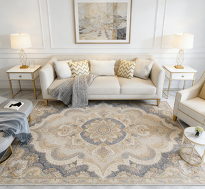 Alfombra de Oración Musulmana Hecha a Máquina, Antideslizante, Ecológica, de Poliéster Suave, Agradable al Tacto, Saludable, para Todas las Estaciones - Product Image 1