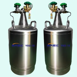 Self-Pressurising Nitrogen Storage Dewar YDZ-15 self-pressurized Liquid Nitrogen fill tank