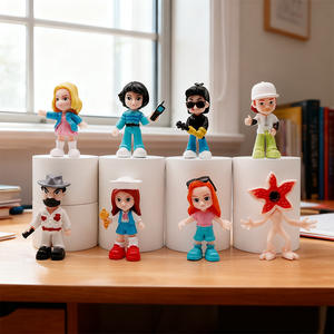 Nueva Figura de la Serie <span class=keywords><strong>Stranger</strong></span> <span class=keywords><strong>Things</strong></span>, Caja Sorpresa de Moda, Bolsa de Color, Modelo de Adorno de Flor Comestible - Product Image 1