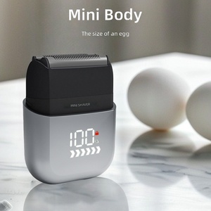 Mini rasoir électrique portable intelligent <span class=keywords><strong>Piqui</strong></span> transfrontalier avec écran LED, charge rapide, entièrement lavable pour les voyages masculins - Product Image 4