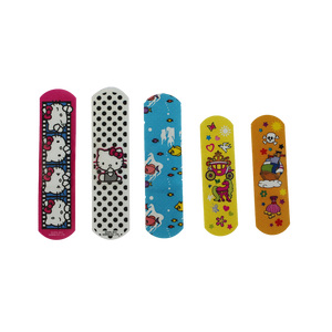 Pansements adhésifs pour plaies de premiers secours, bandelettes médicales en boîte, emballage de dessin animé, pansements imperméables pour enfants, pansements pour plaies - Product Image 1