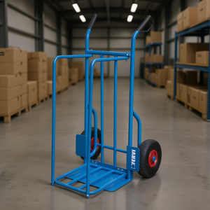 Carretilla Multiusos Fervi de 2 Ruedas, Resistente, para Transportar Mercancías y Equipos - Product Image 3