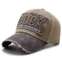 Gorra de Béisbol Vintage de Algodón Lavado con Parche de Letras Bordado, Estilo Desgastado, Ajustable, Tipo Dad Hat, Logotipo Personalizado, MOQ Bajo para Hombres y Mujeres