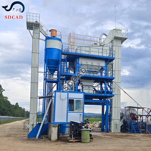 Campuran aspal kecil tanaman, 250T H 320T H 160 Lb800 Lb1200 Lb1500 Lb2500 dengan mesin & pompa efisiensi tinggi - Product Image 6