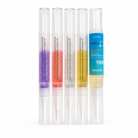 Stylo Huile pour Cuticules à la Vitamine E, Traitement Fortifiant et Stimulant la Croissance des Ongles, avec Pinceau Fin, Soin Réparateur des Ongles et des Cuticules, Huile Hydratante